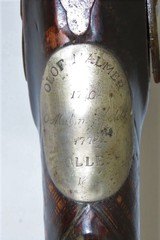 STOCKHOLM SWEDEN Antique Metzger Marked PERCUSSION SINGLE BARREL Hammer Shotgun1740s through 1840s Chain of Ownership! - 12 of 20