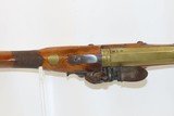 Revolutionary War Period BRASS BARRELED BLUNDERBUSS by BRANDER c1770s
Made in the Minories, London During the Colonial Era - 10 of 18