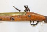 Revolutionary War Period BRASS BARRELED BLUNDERBUSS by BRANDER c1770s
Made in the Minories, London During the Colonial Era - 15 of 18