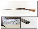 Engraved COGSWELL & HARRISON Avant Tout BOXLOCK SXS C&R HAMMERLESS Shotgun Double Barrel C&R 12 Gauge Shotgun! - 1 of 21
