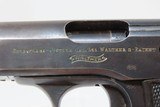 WORLD WAR I Rare FIRST VARIANT WALTHER Model 4 7.65mm Semi-Auto Pistol C&R
TRENCH WARFARE Pistol Made Circa 1915 - 6 of 19