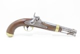 1852 Dated Antique HENRY ASTON 2nd U.S. Contract Model 1842 DRAGOON Pistol
Used in the CIVIL WAR, INDIAN WARS and Beyond - 2 of 20