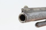 CASED & ENGRAVED Antique SMITH & WESSON Model 1-1/2 .32 Caliber REVOLVER
WILD WEST S&W Spur Trigger with PEARL GRIPS - 12 of 20
