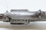 CASED & ENGRAVED Antique SMITH & WESSON Model 1-1/2 .32 Caliber REVOLVER
WILD WEST S&W Spur Trigger with PEARL GRIPS - 14 of 20