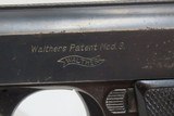 1920s German WALTHER Model 8 FIRST VARIANT 6.35x16mm Pistol C&R Weimar-Era Concealable Pistol! - 6 of 19