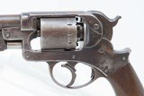 CIVIL WAR Antique STARR ARMS Model 1858 Army 44 Caliber PERCUSSION Revolver U.S. Contract Double Action Cavalry Revolver - 4 of 20