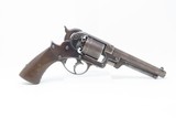 CIVIL WAR Antique STARR ARMS Model 1858 Army 44 Caliber PERCUSSION Revolver U.S. Contract Double Action Cavalry Revolver - 17 of 20