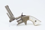 GILDED AGE GILDED AGE Antique EngAntique Engraved AMERICAN STANDARD TOOL Tip-Up .22 RevolverManufactured by MANHATTAN FIREARMS Co. with PEARL GRIPS - 13 of 17