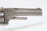 GILDED AGE GILDED AGE Antique EngAntique Engraved AMERICAN STANDARD TOOL Tip-Up .22 RevolverManufactured by MANHATTAN FIREARMS Co. with PEARL GRIPS - 17 of 17