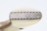 GILDED AGE GILDED AGE Antique EngAntique Engraved AMERICAN STANDARD TOOL Tip-Up .22 RevolverManufactured by MANHATTAN FIREARMS Co. with PEARL GRIPS - 10 of 17