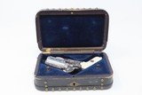 PEPPERBOX Cased ENGRAVED, Ivory MEYERS BREVETE 7mm Pinfire Revolver Antique Stately Folding Trigger with ANTIQUE IVORY GRIPS - 2 of 20