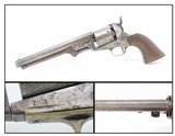 Antebellum COLT Model 1851 NAVY .36 Caliber PERCUSSION Revolver Antique 1856 Production with Initials & Lots of Holster Wear - 1 of 20