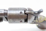 Antebellum COLT Model 1851 NAVY .36 Caliber PERCUSSION Revolver Antique 1856 Production with Initials & Lots of Holster Wear - 9 of 20