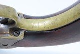 Antebellum COLT Model 1851 NAVY .36 Caliber PERCUSSION Revolver Antique 1856 Production with Initials & Lots of Holster Wear - 14 of 20