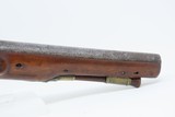 NORTH AMERICAN TRADE Flintlock Pistol by R.S. CLARK BIRMINGHAM Antique .66British with Birmingham Proofs & Tombstone Marking - 4 of 17
