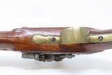 NORTH AMERICAN TRADE Flintlock Pistol by R.S. CLARK BIRMINGHAM Antique .66British with Birmingham Proofs & Tombstone Marking - 9 of 17