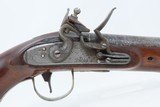 NORTH AMERICAN TRADE Flintlock Pistol by R.S. CLARK BIRMINGHAM Antique .66British with Birmingham Proofs & Tombstone Marking - 3 of 17