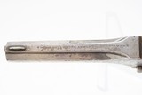 SETTLER-INDIAN Fight Scene MANHATTAN 7-Shot .22 Caliber Revolver Antique
FANCY Grips & ENGRAVING with PURSE HOLSTER! - 10 of 21