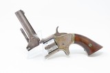 SETTLER-INDIAN Fight Scene MANHATTAN 7-Shot .22 Caliber Revolver Antique
FANCY Grips & ENGRAVING with PURSE HOLSTER! - 13 of 21