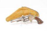 SETTLER-INDIAN Fight Scene MANHATTAN 7-Shot .22 Caliber Revolver Antique
FANCY Grips & ENGRAVING with PURSE HOLSTER! - 2 of 21
