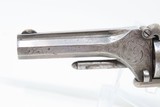 SETTLER-INDIAN Fight Scene MANHATTAN 7-Shot .22 Caliber Revolver Antique
FANCY Grips & ENGRAVING with PURSE HOLSTER! - 7 of 21
