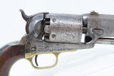 1858 CIVIL WAR Era 3rd Model COLT DRAGOON .44 PERCUSSION Revolver Antique
With its Period Leather Holster Rig! - 20 of 21