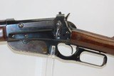 1920 Lettered, Muzzle-BRAKED .30-06 WINCHESTER 1895 Lever Action C&R RiflePost-WORLD WAR I Era Repeating Rifle Chambered in .30-06 - 5 of 21