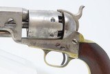 Pre-War “U.S.” Marked COLT Model 1851 NAVY .36 Caliber Revolver Antique With a Rare Tin Finish! - 4 of 20