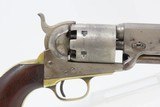 Pre-War “U.S.” Marked COLT Model 1851 NAVY .36 Caliber Revolver Antique With a Rare Tin Finish! - 19 of 20