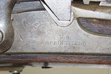 RARE SPRINGFIELD Antique Model 1861 .58 Rimfire “MILLER CONVERSION” Rifle1 of 2,000 Converted Post-CIVIL WAR - 6 of 19