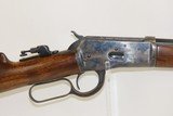 1902 WINCHESTER Model 1892 Lever Action REPEATING RIFLE in .25-20 WCF C&R
With a Marble’s Tang Mounted Peep Sight! - 16 of 19