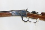 1902 WINCHESTER Model 1892 Lever Action REPEATING RIFLE in .25-20 WCF C&R
With a Marble’s Tang Mounted Peep Sight! - 3 of 19