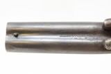#888 SxS Double Barrel/SINGLE TRIGGER Antique ALLEN & THURBER .32 Cal Pistol
RARE: Less Than 1000 Made! - 7 of 15