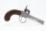 Antique SAMUEL NOCK of LONDON .44 Cal PERCUSSION Turn-Barrel Pocket Pistol
Nephew to Famed Gunmaker HENRY NOCK - 15 of 18