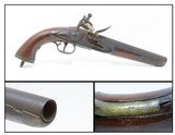 LARGE Antique BELGIAN “Sea Service” .69 Caliber FLINTLOCK Military Pistol
.69 Caliber Pistol Made Circa 1840s in Liege - 1 of 17
