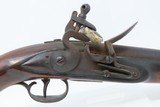 LARGE Antique BELGIAN “Sea Service” .69 Caliber FLINTLOCK Military Pistol
.69 Caliber Pistol Made Circa 1840s in Liege - 4 of 17