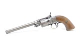 ANTEBELLUM Engraved MASSACHUSETTS ARMS Co. WESSON & LEAVITT Belt RevolverSCARCE; 1 of Only 1,000 Manufactured - 15 of 18
