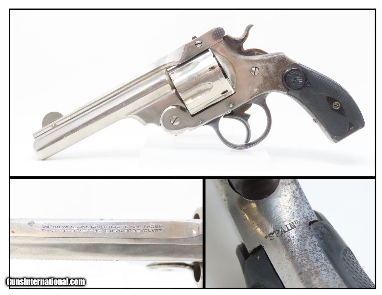 Spanish VAHCA EUSKARO Copy of SMITH & WESSON First Model .44