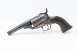 Antique COLT 3-1/2 Inch ROUND BARREL Pocket Model CARTRIDGE .38 RF Revolver 1 of 6500; Scarce CARTRIDGE CONVERSION Model! - 2 of 17