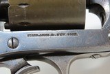 CIVIL WAR Antique STARR ARMS Model 1858 Army 44 Caliber PERCUSSION Revolver EARLY LOW SERIAL NUMBER - 15 of 20