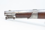 1822 Antique SIMEON NORTH CONTRACT Model 1819 .54 Caliber FLINTLOCK Pistol
Early American Army & Navy Sidearm With 1822 Dated Lock - 19 of 19