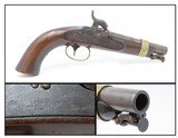 SCARCE Antique N.P. AMES U.S. NAVY Model 1842 “Boxlock” Percussion Pistol
1 of only 2,000, Dated Pre-Mexican-American WAR - 1 of 19