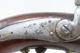 Antique French TULLE ARSENAL Mle 1837 MARINE .60 Caliber Percussion Pistol
Used by FRENCH NAVY and MARITIME Troops - 6 of 19
