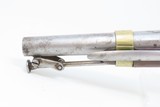 Antique French TULLE ARSENAL Mle 1837 MARINE .60 Caliber Percussion Pistol
Used by FRENCH NAVY and MARITIME Troops - 19 of 19