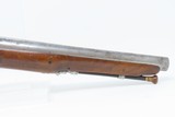 Late-1700s LARGE French FLINTLOCK Pistol in .69 Caliber 11” Barrel AntiqueMassive Single-Shot Sidearm - 5 of 16