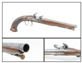 Late-1700s LARGE French FLINTLOCK Pistol in .69 Caliber 11” Barrel AntiqueMassive Single-Shot Sidearm