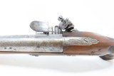 Late-1700s LARGE French FLINTLOCK Pistol in .69 Caliber 11” Barrel AntiqueMassive Single-Shot Sidearm - 11 of 16