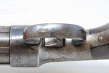 ANTIQUE Allen & Thurber WORCHESTER PERIOD .31 Bar Hammer PEPPERBOX Revolver First American Double Action Revolving Percussion Pistol - 11 of 16