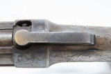ANTIQUE Allen & Thurber WORCHESTER PERIOD .31 Bar Hammer PEPPERBOX Revolver First American Double Action Revolving Percussion Pistol - 8 of 16