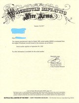 1920 Lettered WINCHESTER Model 1895 .30-06 SPRG Lever Action CARBINE C&RPost-WORLD WAR I Era Repeating Rifle Chambered in .30-06 - 2 of 22